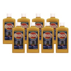 8 Brasso 89334, 8 oz. Bottles Metal Surface Polish