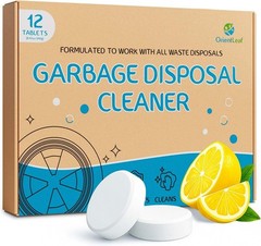 Garbage Disposal Cleaner and Deodorizer Tablets 20g 1 Year Supply Sink Cleaner,