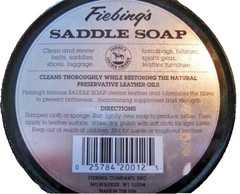 Fiebing’s Saddle Soap Leather Cleaner WHITE 3.5oz