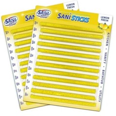 Sani Sticks 360 Enzyme Drain Cleaner & Deodorizer_24 Pack_LEMON FRESH_STOP ODORS