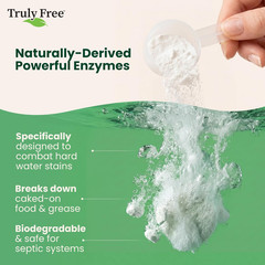 Truly Free Dishwasher Detergent Powder | Natural Dish Detergent, Dishwasher Soap