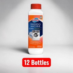 12 Bottles WASHER MAGIC Washing Machine Cleaner Deodorizer High Efficiency