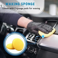 Car Wash Brush Long Handle Soft Bristle RV Boat Truck Solar Panel Cleaning 55″