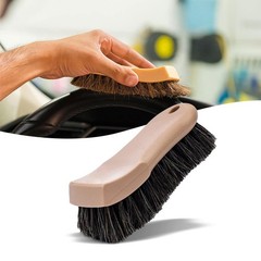 1 Pc Car Interior Cleaning Brush Car Wash Tools Long Bristle Horse Hair Leather