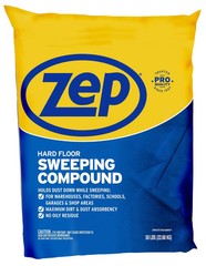 ZEP 50lbs Hard Floor Sweeping Compound Max Dirt & Dust Absorbency No Oil Residue
