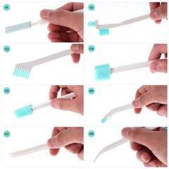 Small Cleaning Brushes for Household Crevice Cleaning Tool Set