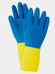 Soft Scrub Neoprene Cleaning Gloves Household Bathroom SMALL or LARGE 1 Pair