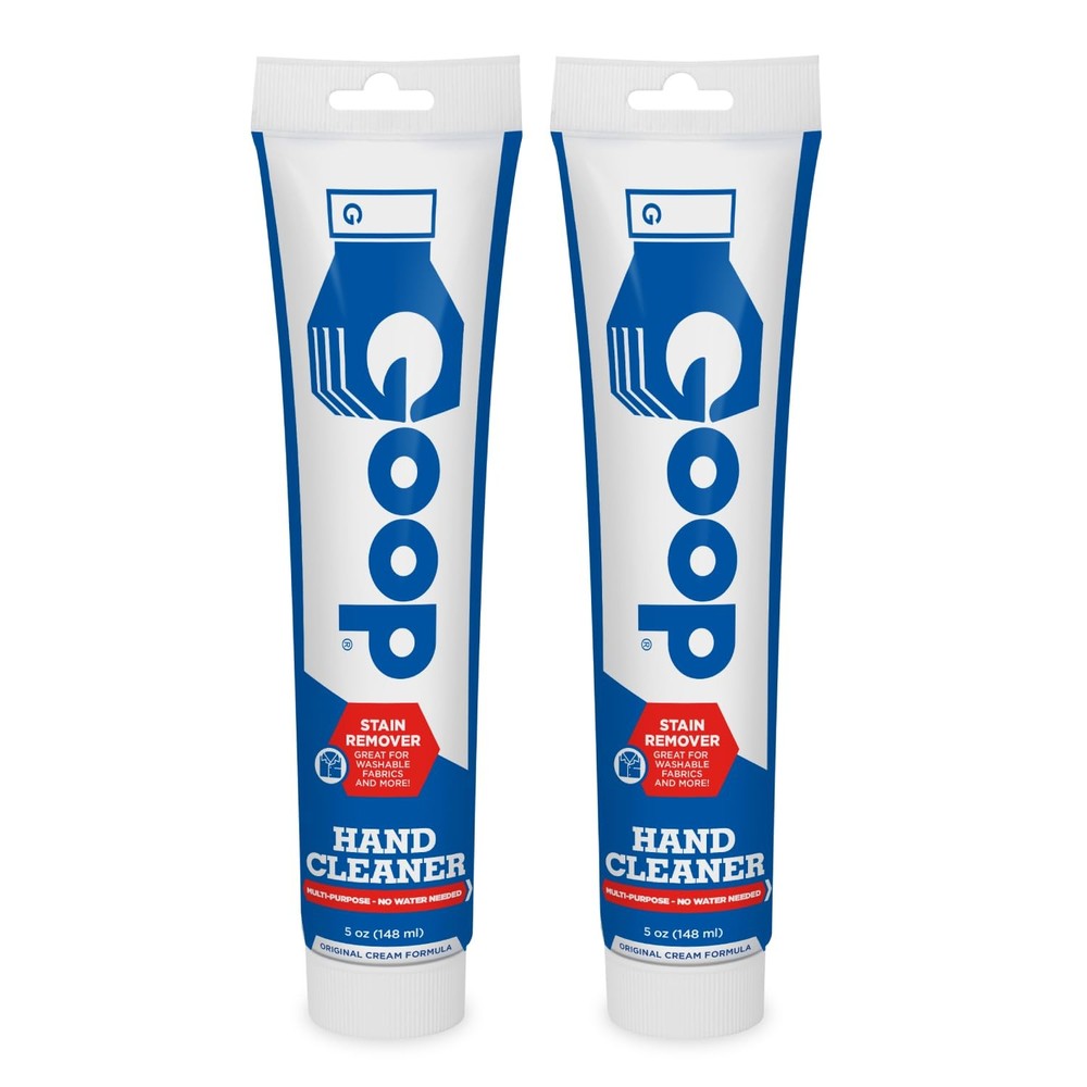 Original Multi-Purpose Waterless Hand Cleaner and Stain Remover – 5 oz Tube (…