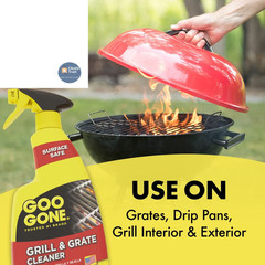 Goo Gone Grill and Grate Cleaner Spray (2 Pack) Cleans 24 Fl Oz (Pack of 2)