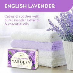 Yardley Bar Soap, English Lavender, 2 Count