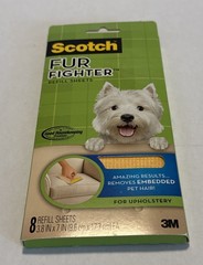 Scotch-Brite 849RF-8 Pet Hair Remover Refill Sheet 849RF-8SB 8 Count + Extra