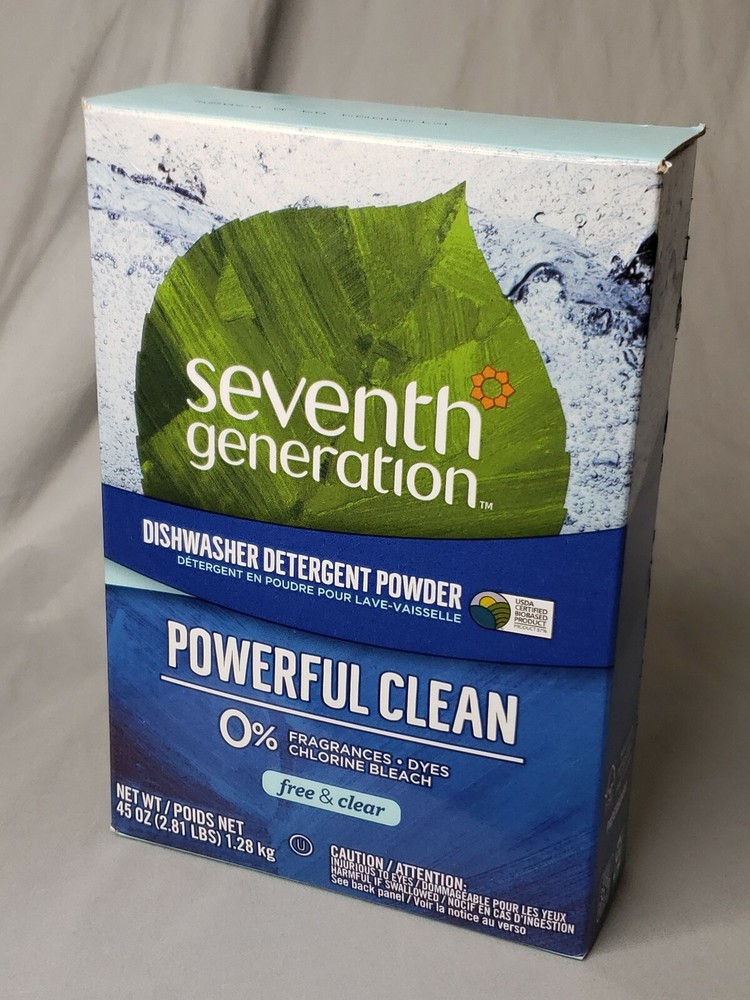 Seventh Generation Natural Automatic Dishwasher Powder Free & Clear 45oz Box