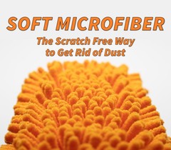 Long Handle Duster for Cleaning // Extendable Microfiber with Extension Pole