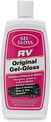 RV Fiberglass Polish Protector 16 oz Carnauba Wax Removes Water Spots Oxidation