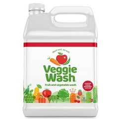 Veggie Wash Fruit and Vegetable Wash, Ideal for 128 Fl Oz (Pack of 1)