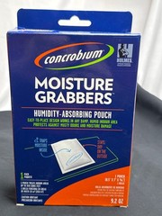 Concrobium Moisture Grabbers Humidity Pouch 9.2 oz New Sealed