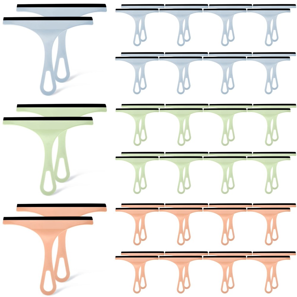 Didaey 48 Pcs Squeegee for Shower Glass Door, 8.7 Inch Silicone Shower Squeegee