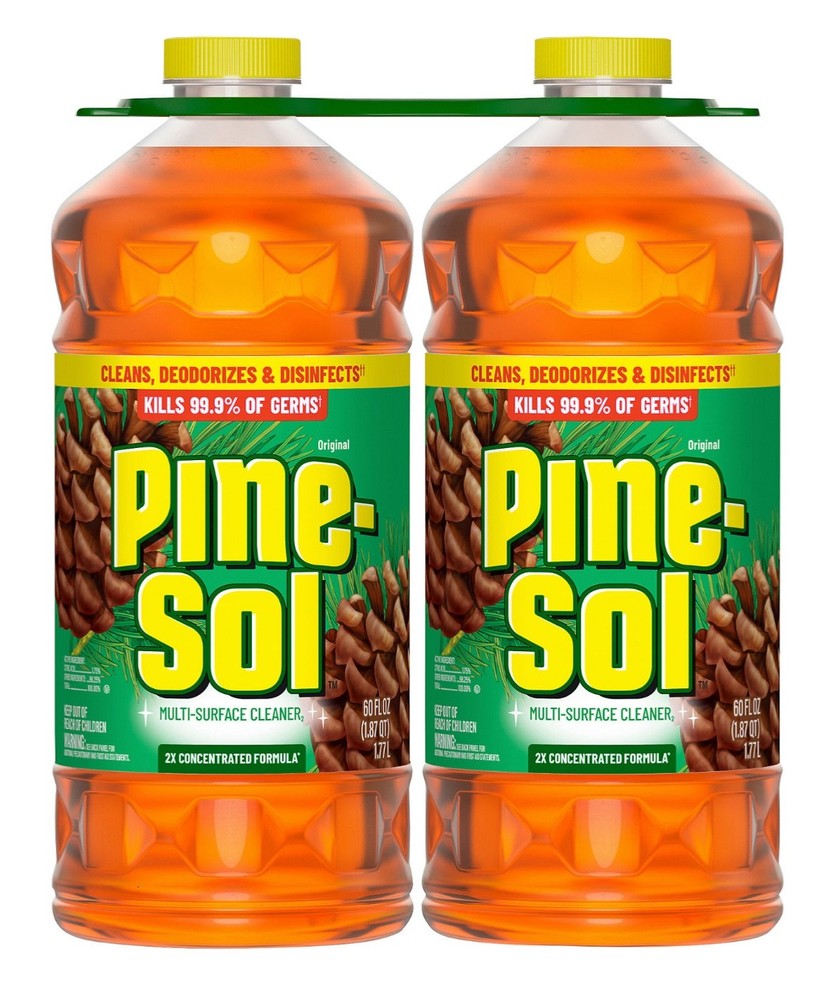 Pine-Sol Multi-Surface Cleaner 2X Concentrated Original 2 Count x 60 Fl Oz
