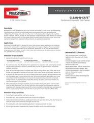 83780 20-Ounce Aerosol Clean-N-Safe Coil Cleaner