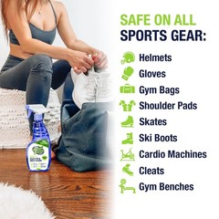 Sports Cleaner and Deodorizer – Sports Gear Odor Eliminator, Boxing Glove Deo…