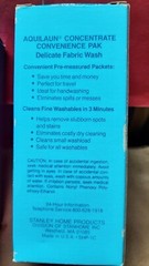 [D2] — NOS Stanhome Aquilaun Concentrate Delicate Fabric Wash & Brisa Softener