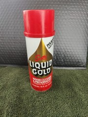New Vintage Scott’s Liquid Gold Wood Cleaner Pourable Top Non Aerosol 16oz @