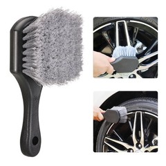 Tire Brush Wheel Cleaner Brush,Soft Bristle Cleaning Brush,Car Wash Brush Cle…