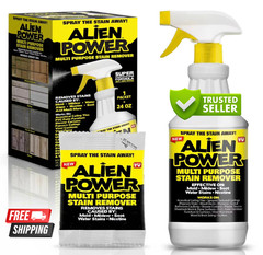 Stain Remover Kit, Alien Power – Mold, Mildew & Algae Cleaner with Spray Bottle
