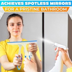 Window Mirror Car Windshield Squeegee Shower Glass Wiper Kitchen House Clean Set
