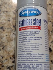 Sprayway Stainless Steel Cleaner & Polish Spray Oil Based 15 oz