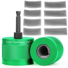 1/2 Inch & 3/4 Inch Metal Copper Pipe Cleaner Brush for Plumbers Cleaning Rusts