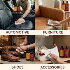 Leather Conditioner Rejuvenates Protects All Leather Furniture Auto Shoes Purses