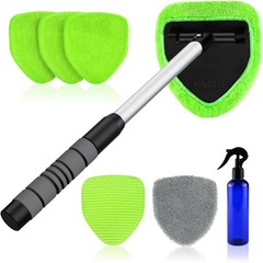 XINDELL Windshield Cleaner Tool – Car Interior Window Cleaning Kit with Exten…