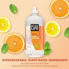 Multipurpose Floor Cleaning Solution – Citrus Mint Concentrate 4 x 128 Fl Oz