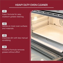 Clean + Degrease + Protect Stove and Oven 100ml