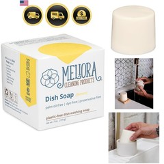 Cleaning Products Dish Soap Bar, Lemon | Concentrated soap, plastic-free