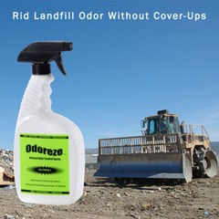 ODOREZE Eco Landfill Odor Control Spray: 5 Gal. Concentrate Treats 40,960,000 Sq