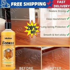 Beeswax Wood Furniture Polish Conditioner All-in-One 2026 Cleaner Restorer 100ml