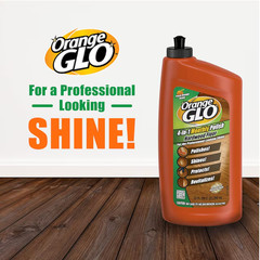 Orange Glo Hardwood Floor 4-in-1 Monthly Polish, 24 Oz.