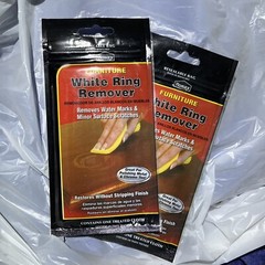 2 Homax No Scent White Ring Remover Wipes