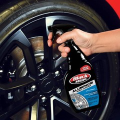 Black Magic Aluminum Wheel Cleaner 23 Ounce Cleans Shines Protects All Wheels