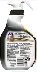 Formula 409 Stone and Steel Cleaner Spray Bottle 32 oz Marble Stainless Granite