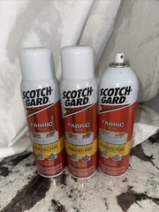 Scotchgard 3M Fabric & Upholstery Protector – Discontinued Formula 2007 Lot Of 3