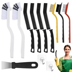 Crevice Cleaning Brush,12 Pcs Cleaning Supplies Cleaning Brush Tools,Hard Bri…