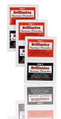 Brillianize Instant Detailer Kit Wet/Dry Polishing Wipes for Glass/Plastic 12pk