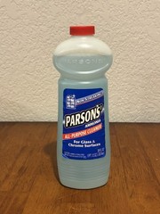 Vintage Parsons Non-Streaking Ammonia Original All Purpose Cleaner 1999 28 Fl Oz