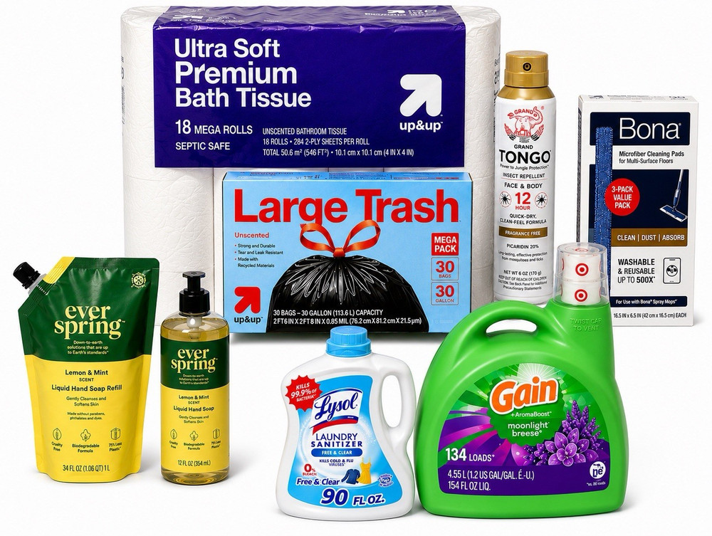 target Household Essentials Bundle