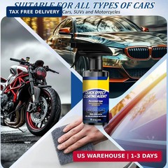 Car Nano Coating Spray 2Pcs Quick Effect Coating Agent for Car, Upgrade Advanced