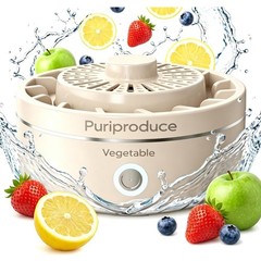 10-Minute Produce Washer – Compact, Rechargeable & Travel-Friendly Food Cleaner