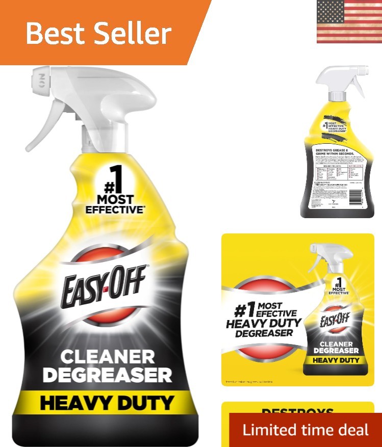 Versatile Heavy Duty Degreaser 32oz – Remove Tough Grease from Kitchen to Garage